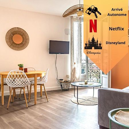 Appartement Elegant Proche De Disneyland Paris Vaires-sur-Marne Ngoại thất bức ảnh
