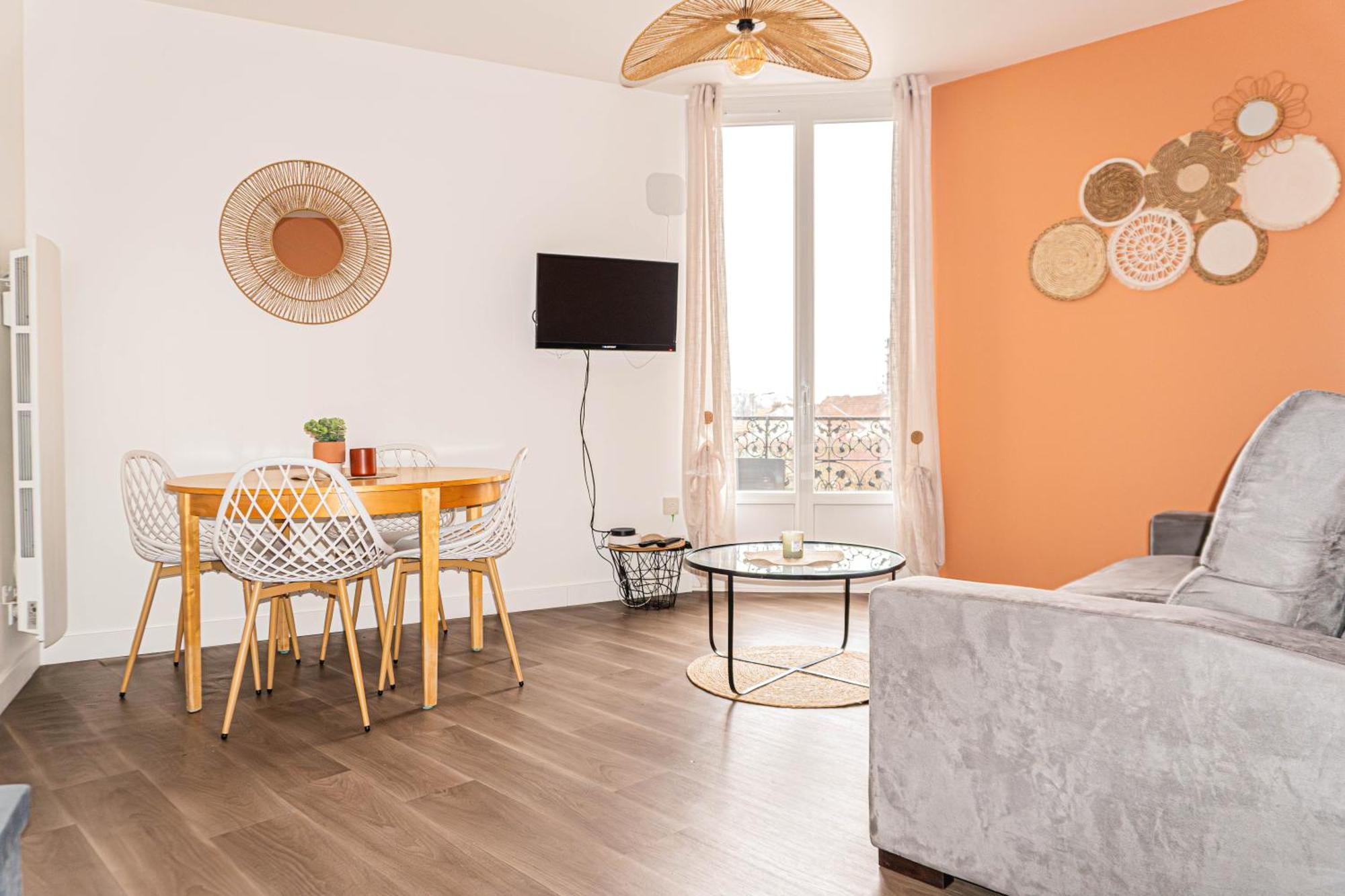 Appartement Elegant Proche De Disneyland Paris Vaires-sur-Marne Ngoại thất bức ảnh